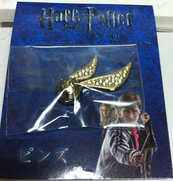 Harry Potter - Pin Pomo Dourado