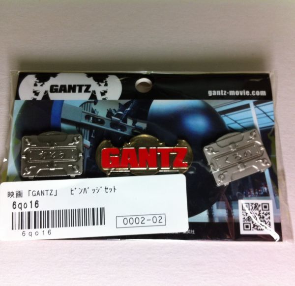 GANTZ Pin Badge Set